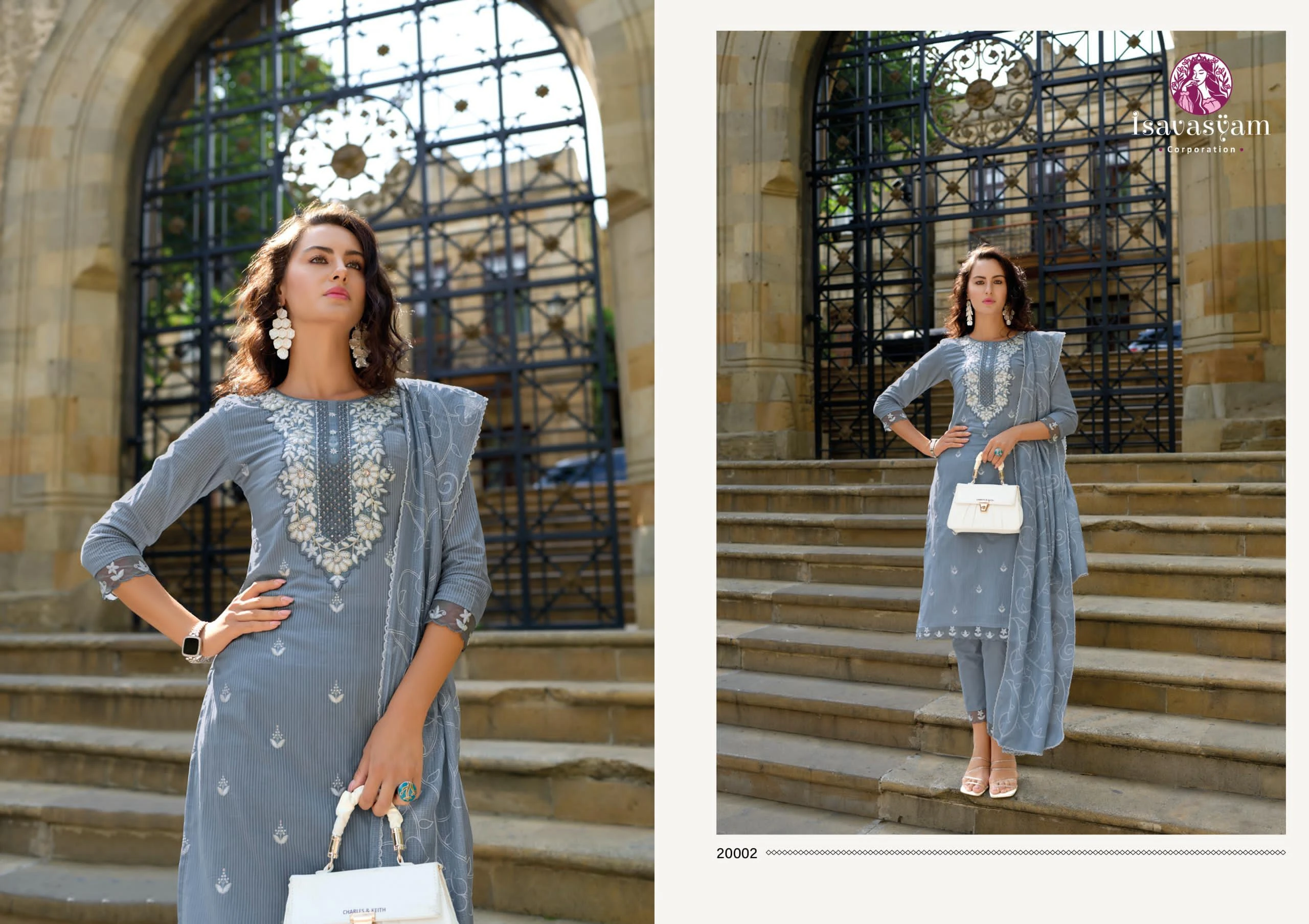 Isavasyam Cotton Sali Vol-02 100% Cambric Cotton Wholesale Readymade Salwar Suit Catalog — Wholesale Salwar Suits, MPA wholesale from Surat — view 5